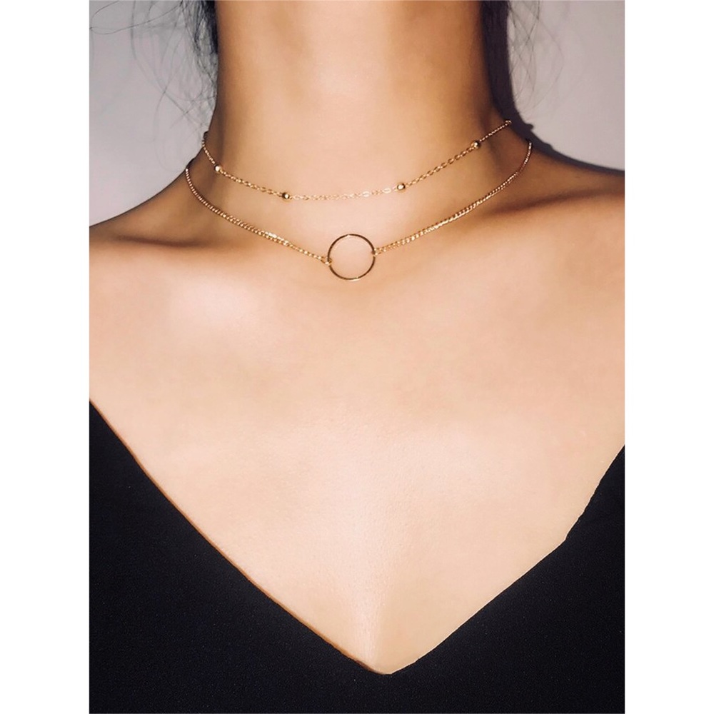 🔸Circle Necklace/Choker Set🔸